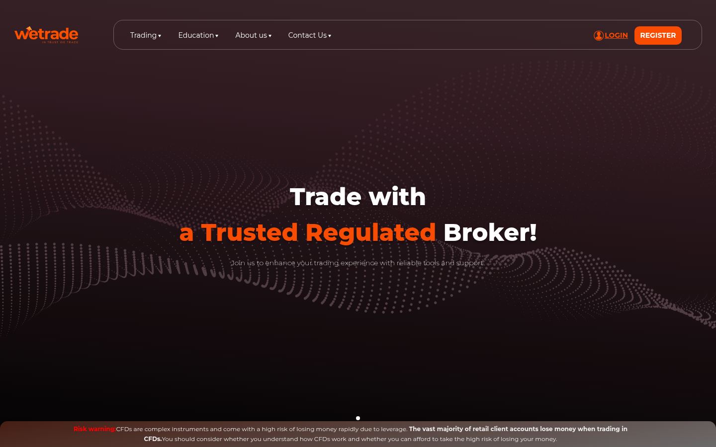 Wetradeeu &middot; HOMEPAGE_SCREENSHOT