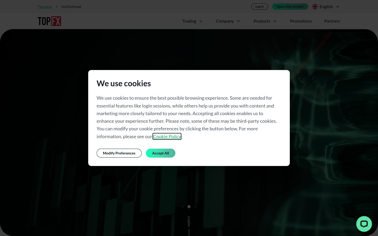 Topfx &middot; HOMEPAGE_SCREENSHOT