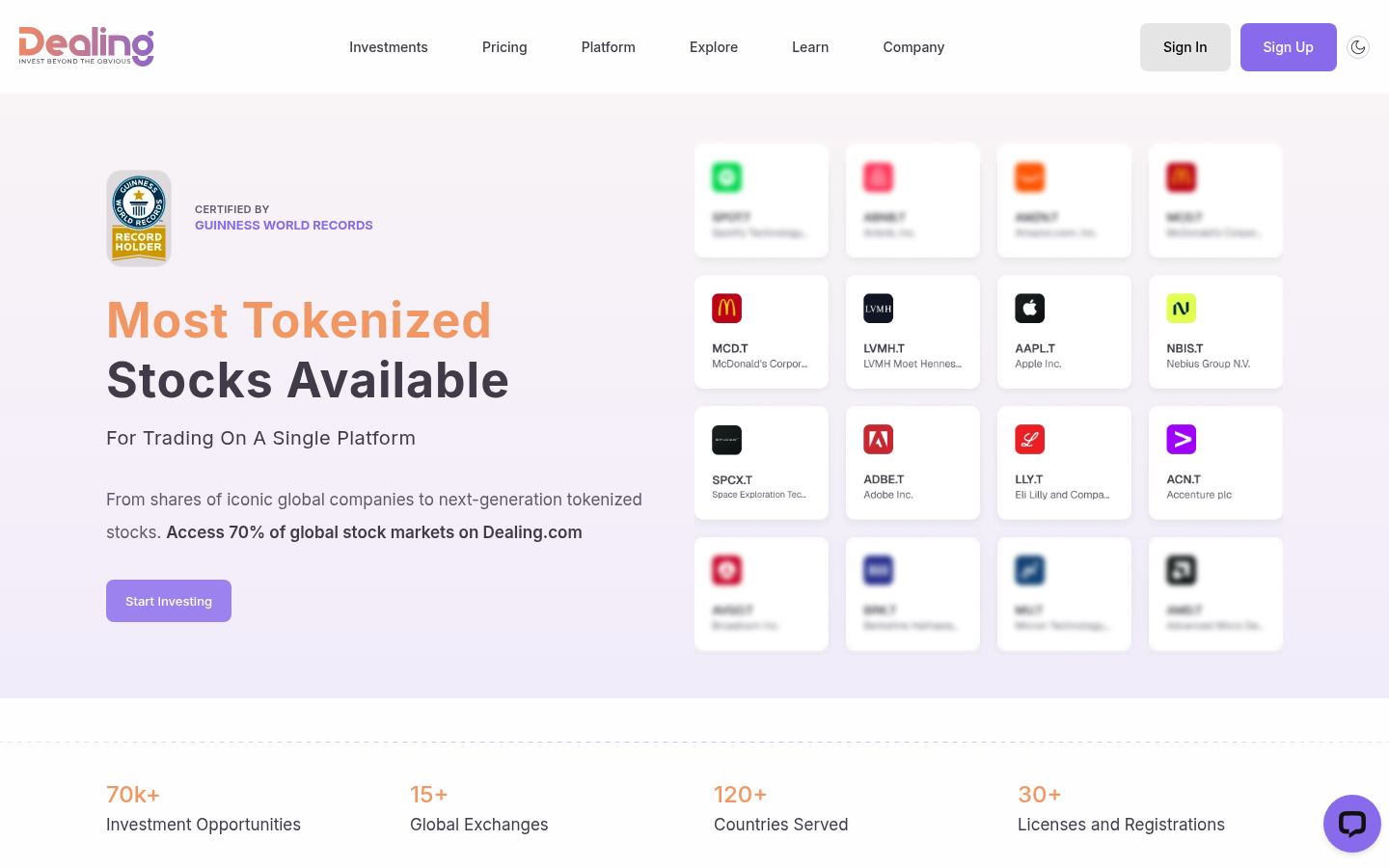 Dealing &middot; HOMEPAGE_SCREENSHOT