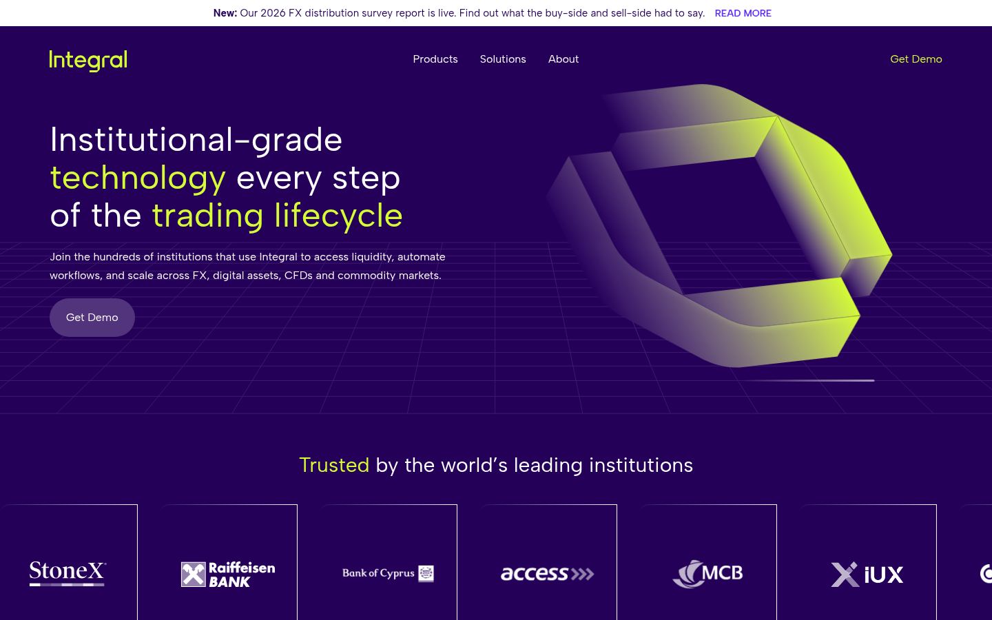Integral &middot; HOMEPAGE_SCREENSHOT
