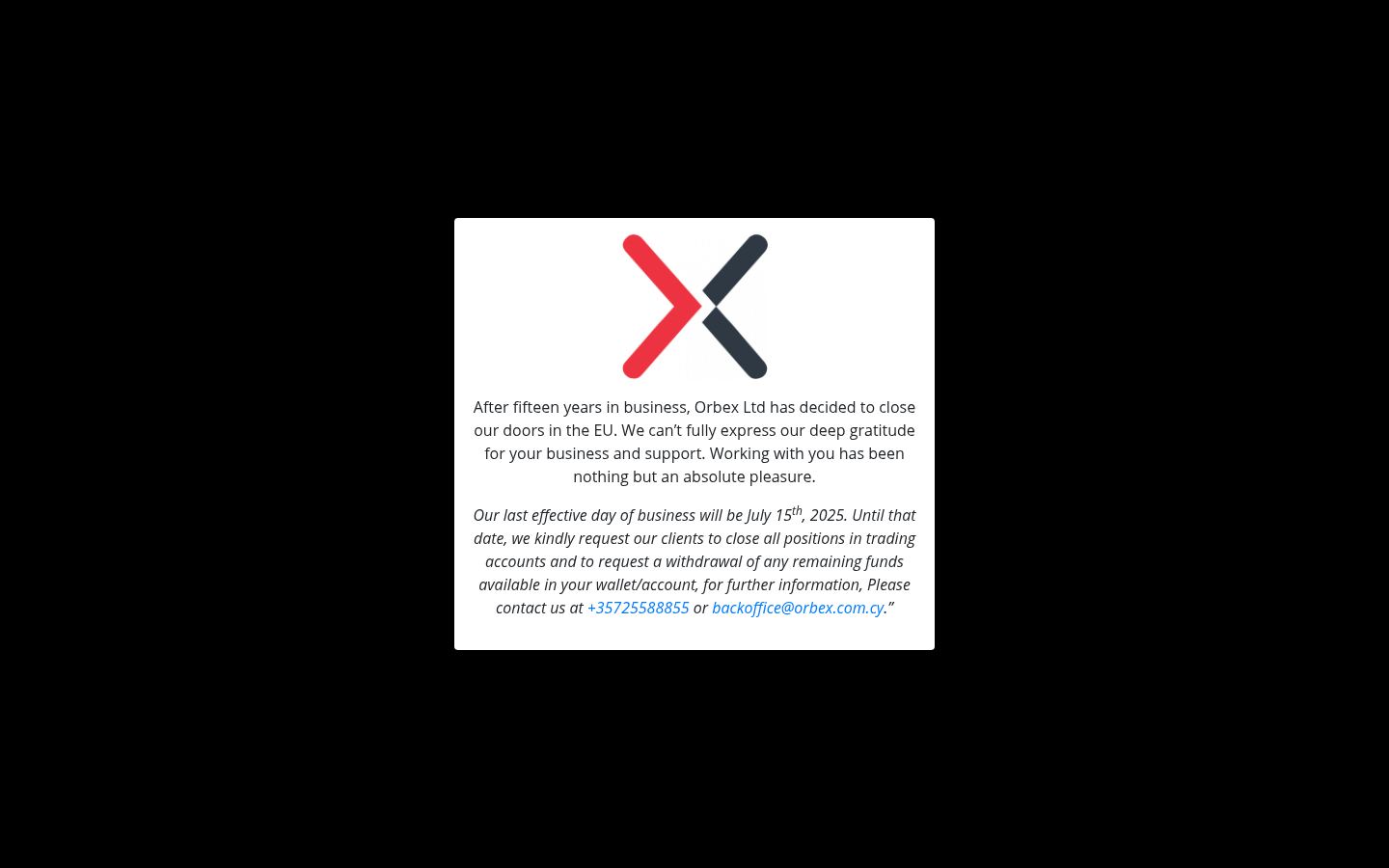 Orbex &middot; HOMEPAGE_SCREENSHOT