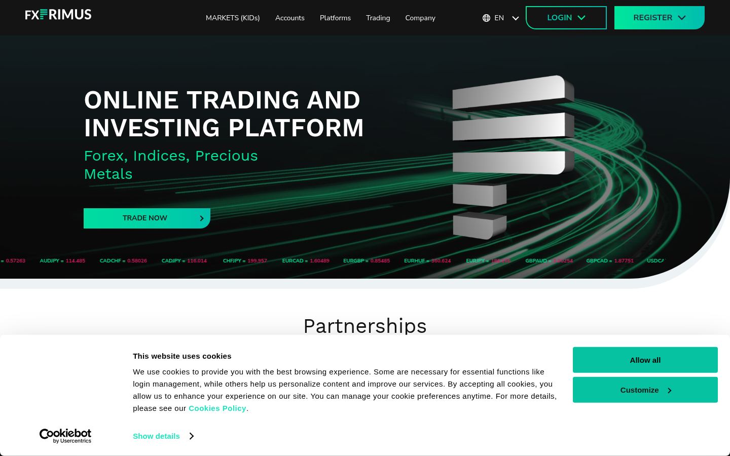 Fxprimus &middot; HOMEPAGE_SCREENSHOT