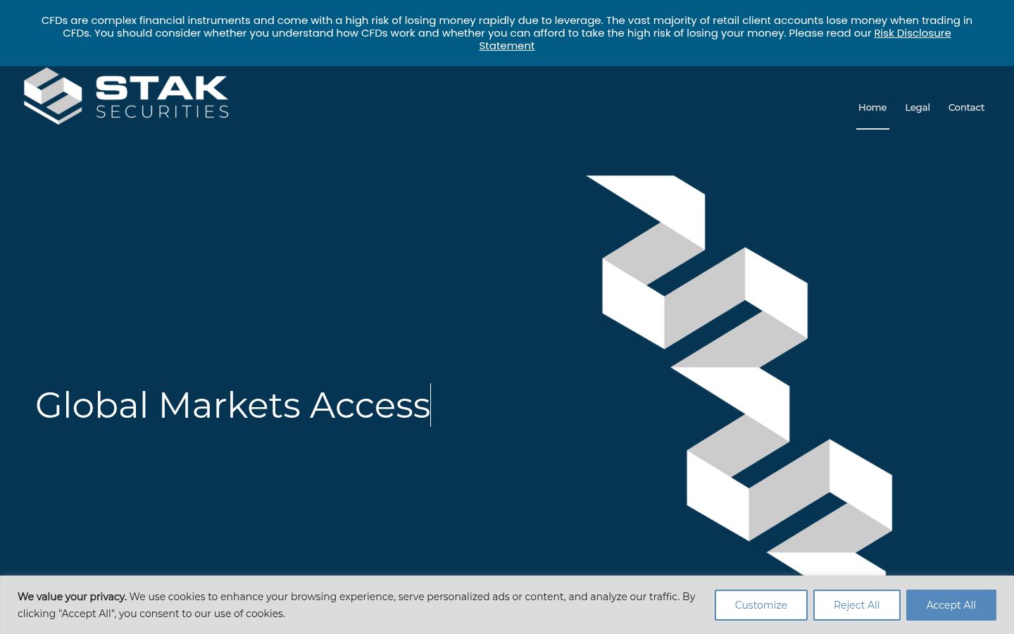 STAK SECURITIES &middot; HOMEPAGE_SCREENSHOT
