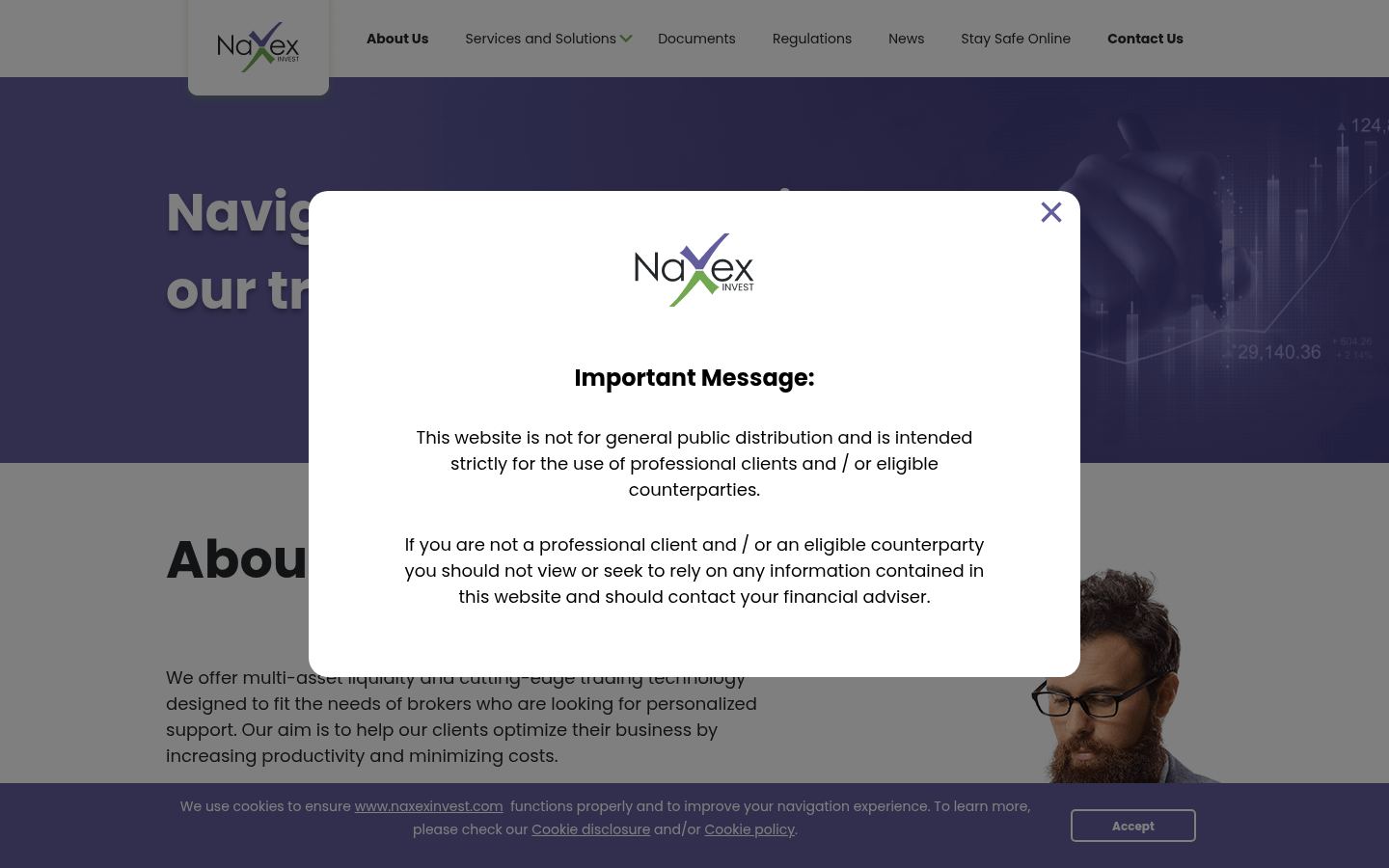 Naxex Invest &middot; HOMEPAGE_SCREENSHOT