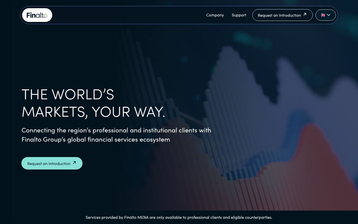 Finalto &middot; HOMEPAGE_SCREENSHOT