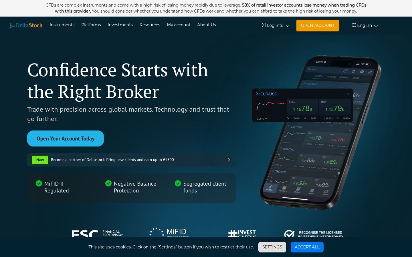 DeltaStock &middot; HOMEPAGE_SCREENSHOT