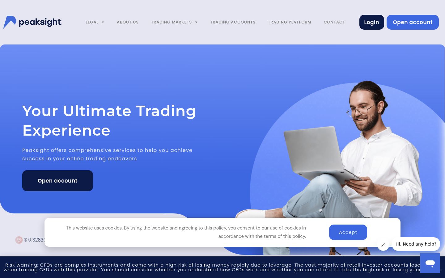Peaksight &middot; HOMEPAGE_SCREENSHOT