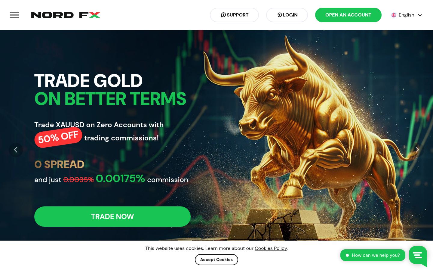 NordFX &middot; HOMEPAGE_SCREENSHOT
