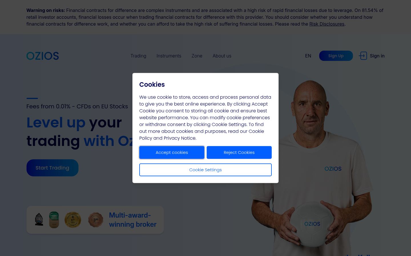 OZIOS &middot; HOMEPAGE_SCREENSHOT