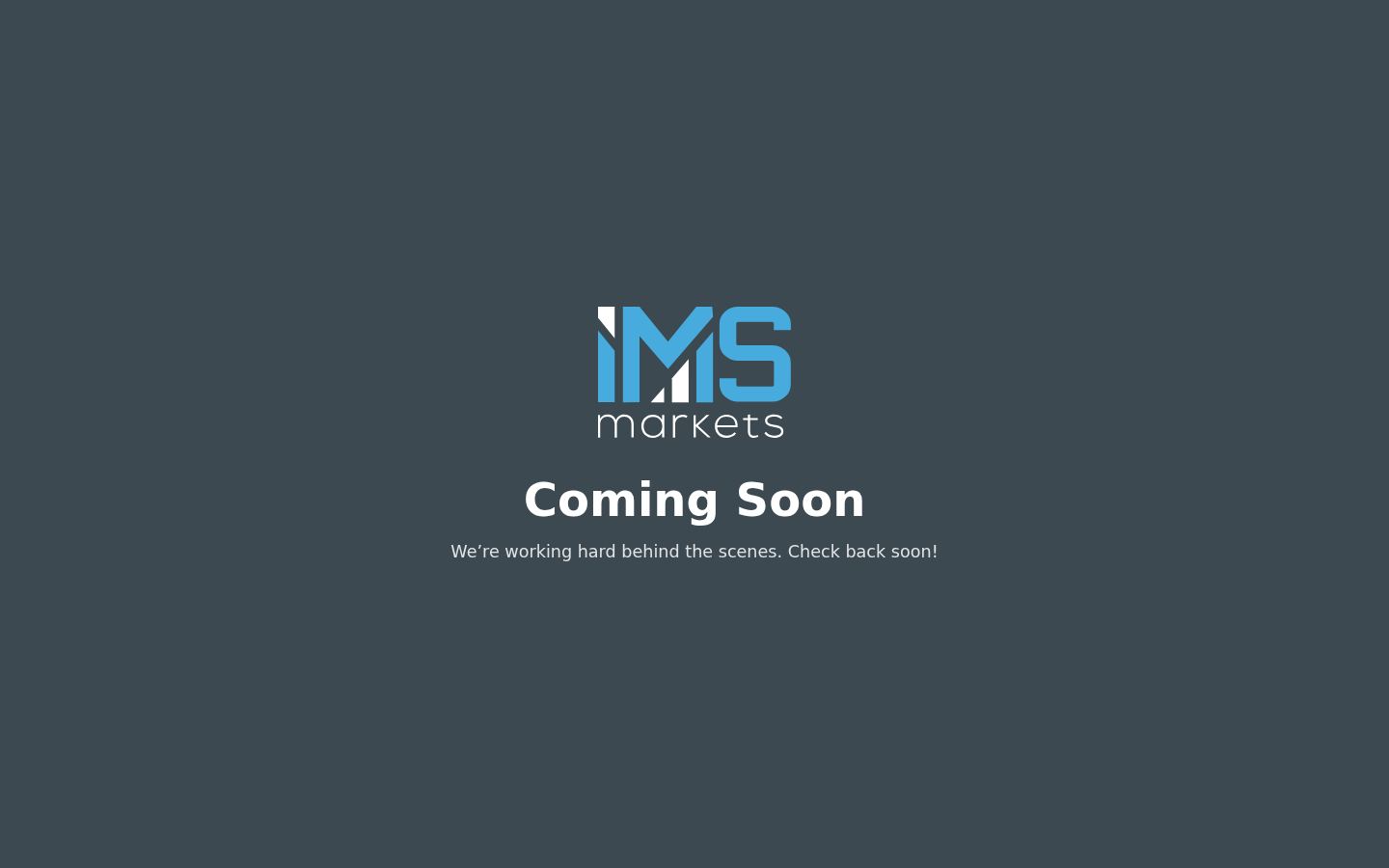 Imsmarkets &middot; HOMEPAGE_SCREENSHOT
