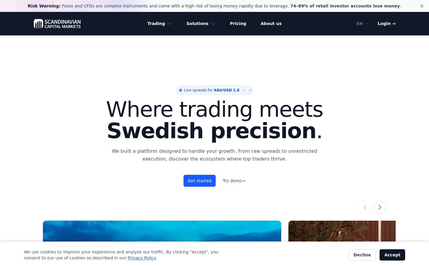 Scandinavian Markets &middot; HOMEPAGE_SCREENSHOT