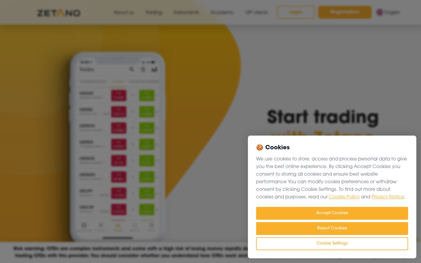 Zetano &middot; HOMEPAGE_SCREENSHOT