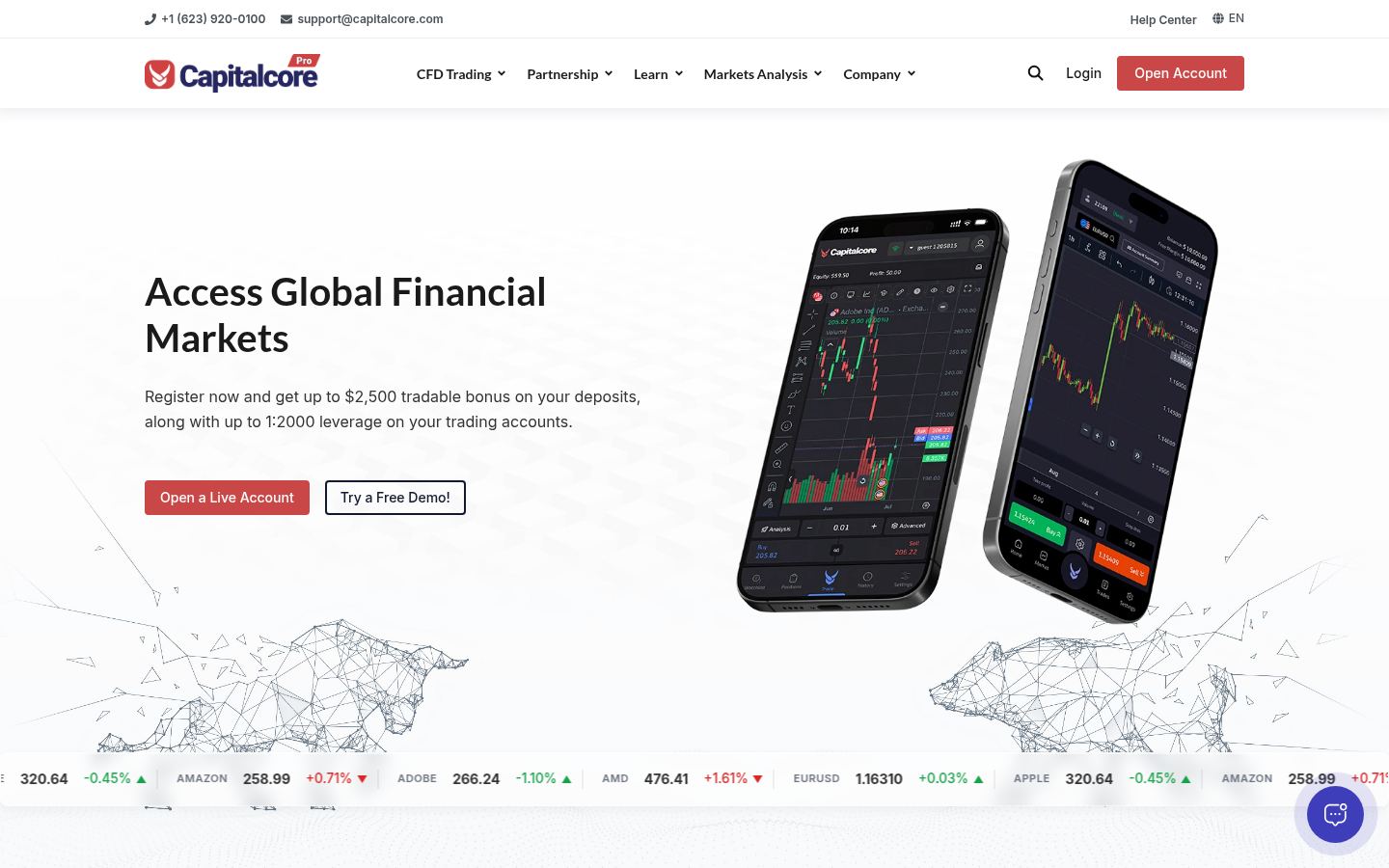 Capitalcore &middot; HOMEPAGE_SCREENSHOT