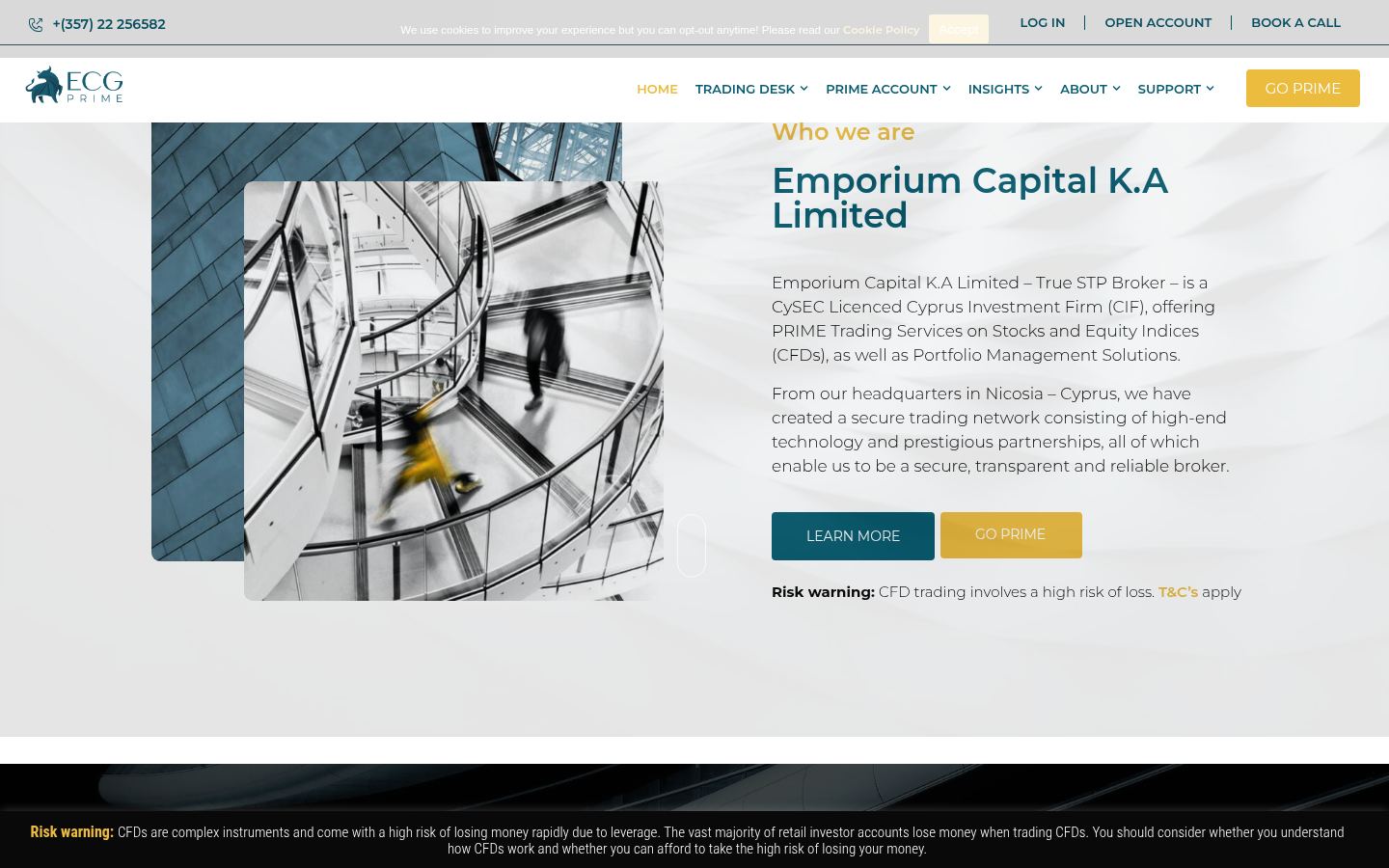 ECG Prime &middot; HOMEPAGE_SCREENSHOT