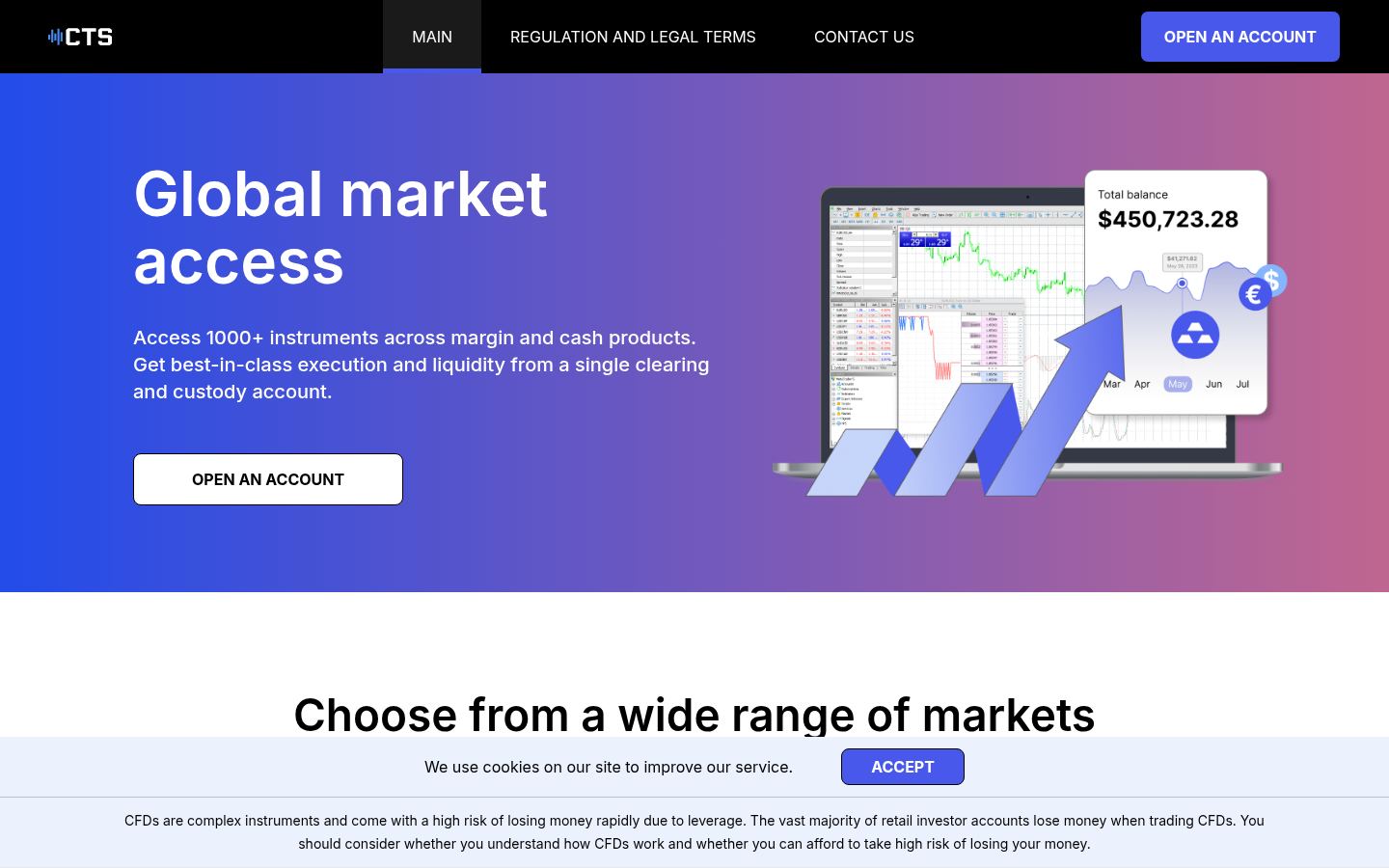 Cloud Trading &middot; HOMEPAGE_SCREENSHOT