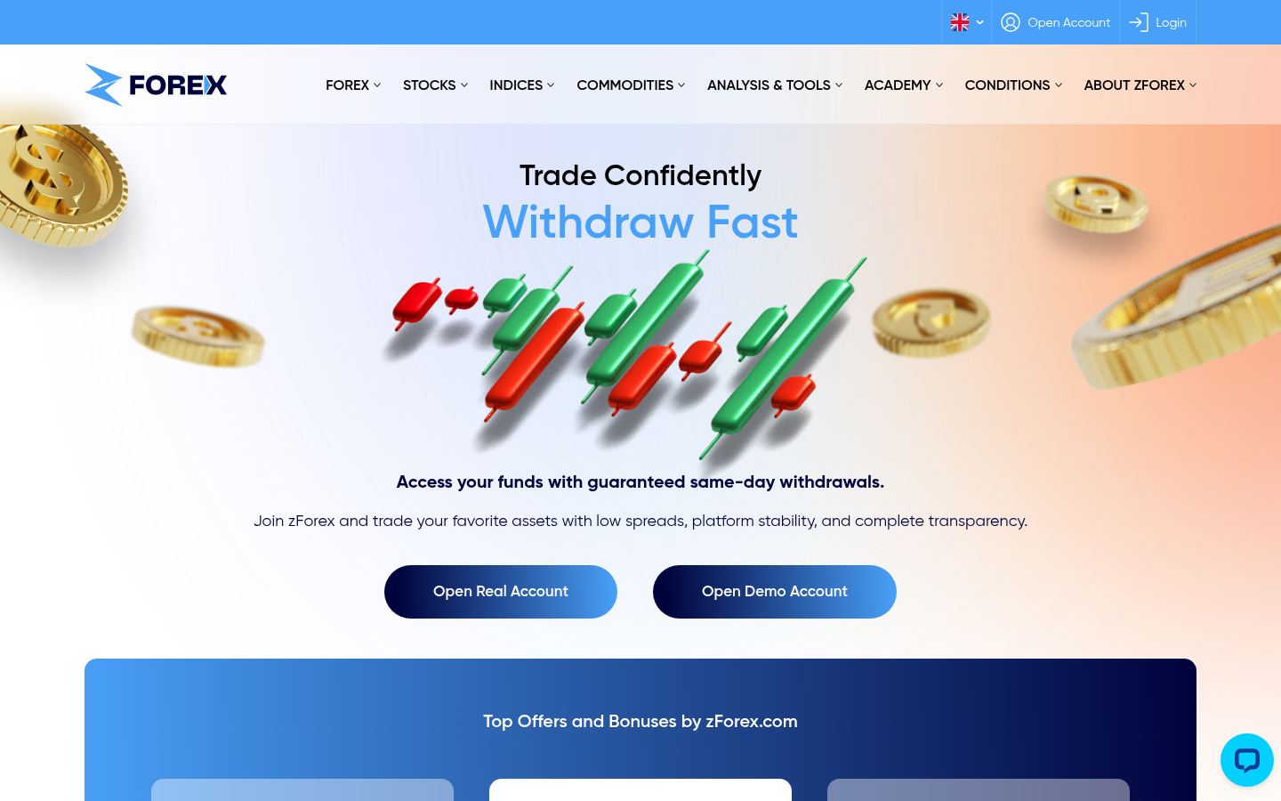 Z Forex &middot; HOMEPAGE_SCREENSHOT