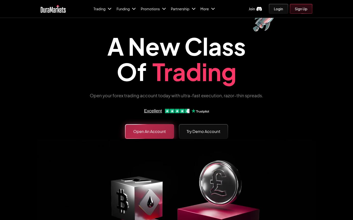 DuraMarkets &middot; снимок главной страницы (HOMEPAGE_SCREENSHOT)