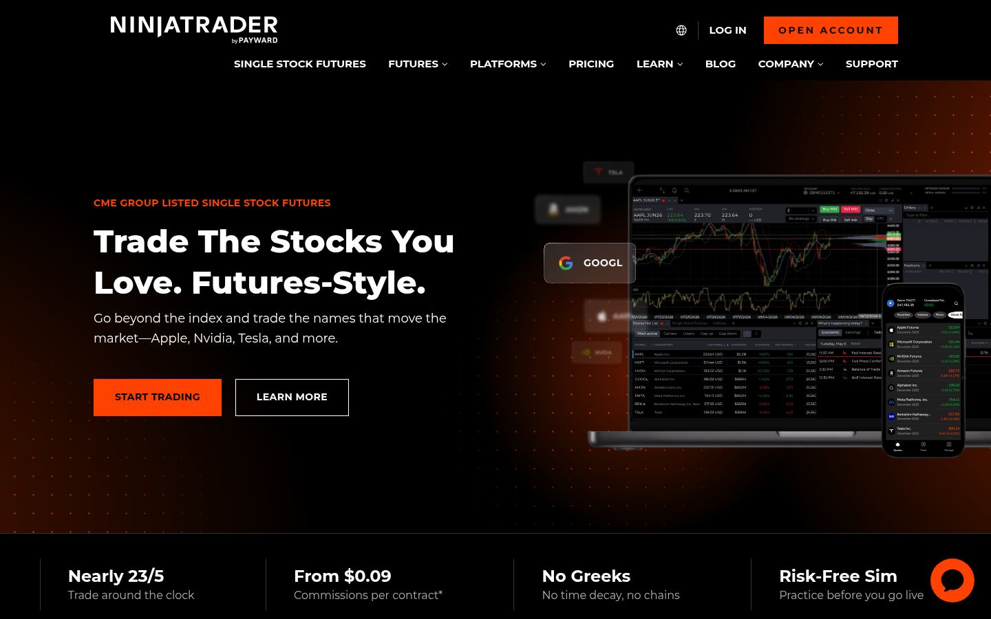 NinjaTrader &middot; HOMEPAGE_SCREENSHOT