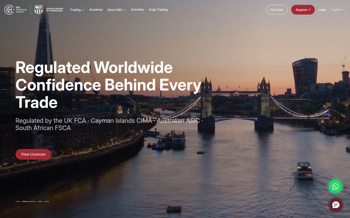 EBC Financial Group &middot; HOMEPAGE_SCREENSHOT