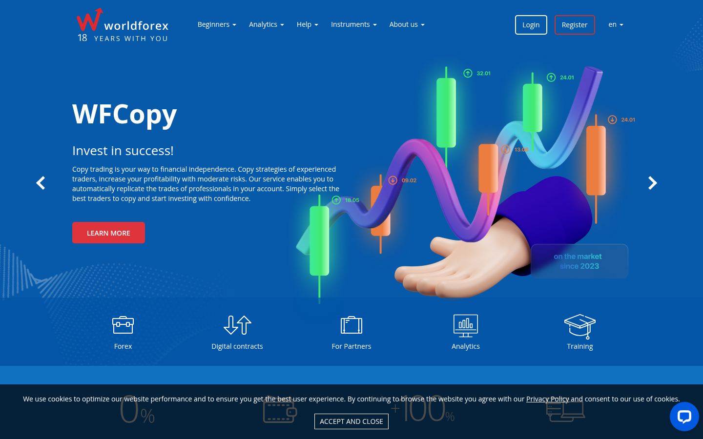 WFOREX &middot; HOMEPAGE_SCREENSHOT